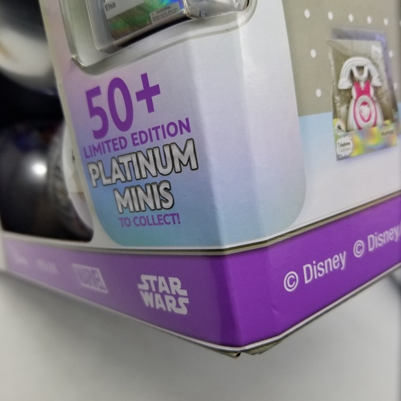New Display Box Case 12 Disney 100 Platinum Mini Brands Limited Edition Figures - Picture 12 of 15